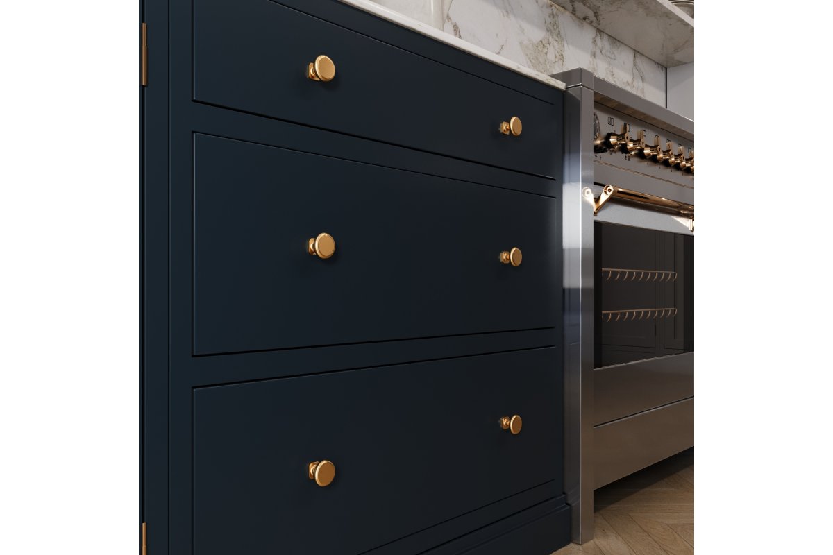 Okrugla ručica LORENA mjed