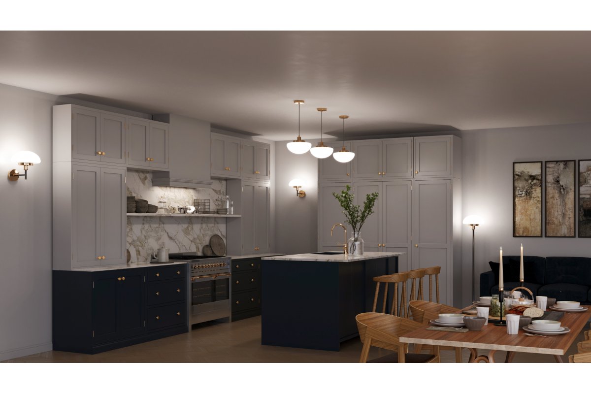 Okrugla ručica LORENA mjed