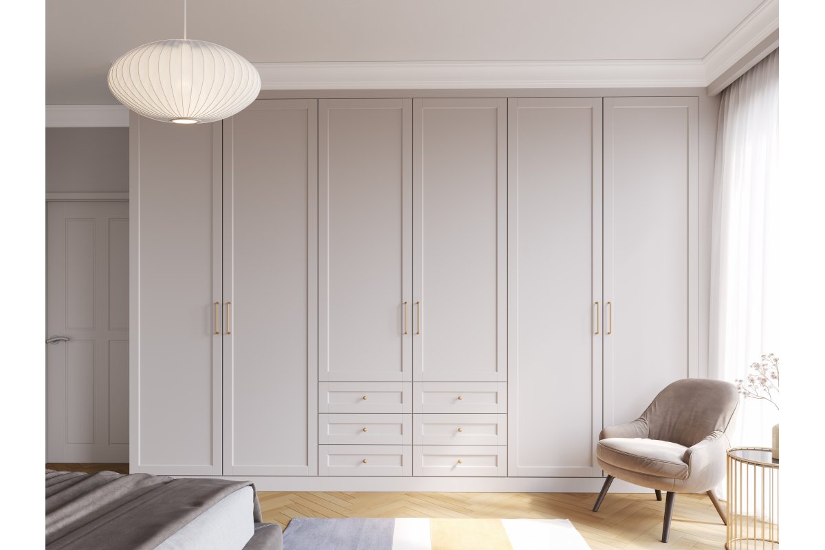 Gumb ručka NORD, četkano zlato