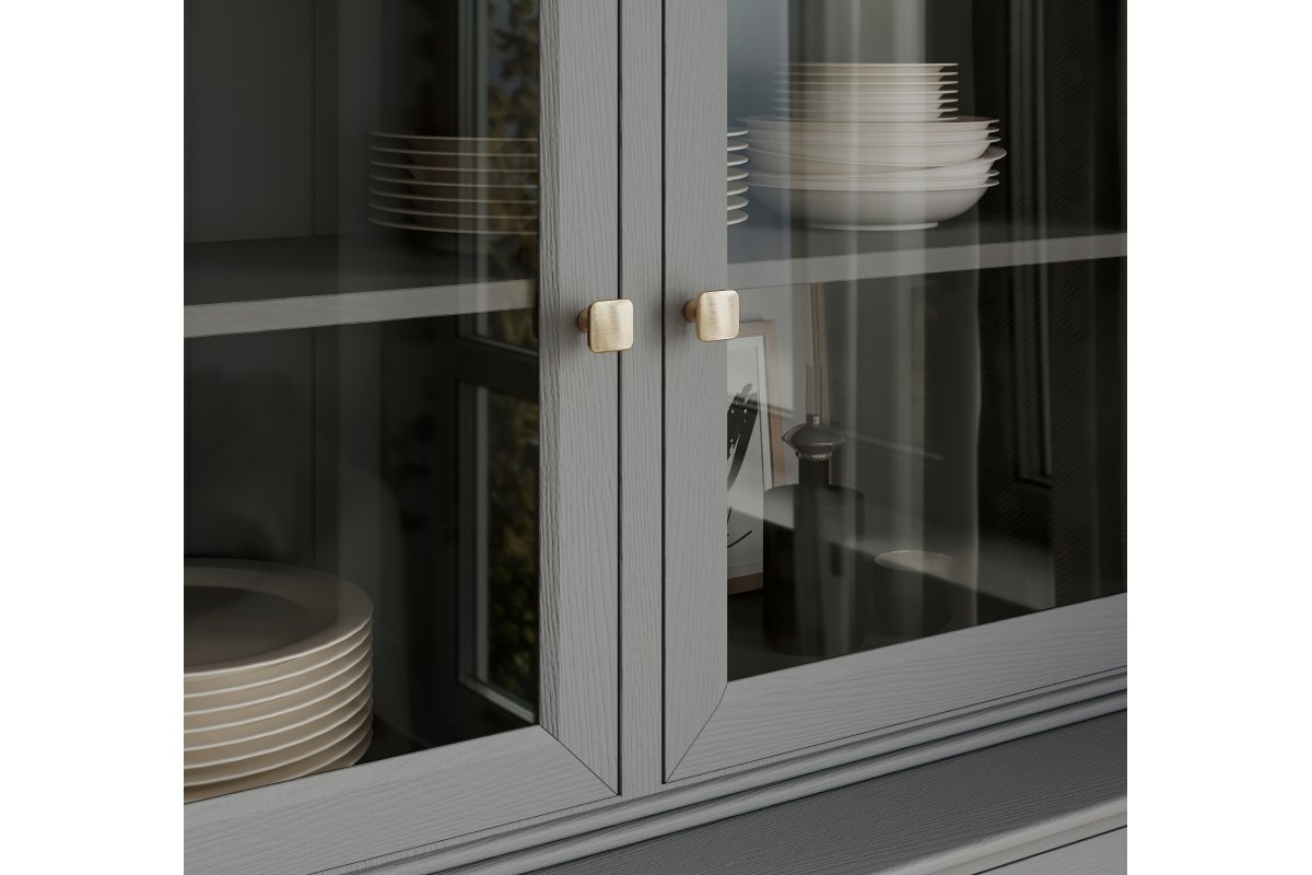 Okrugla ručica  PIAZZA mjed