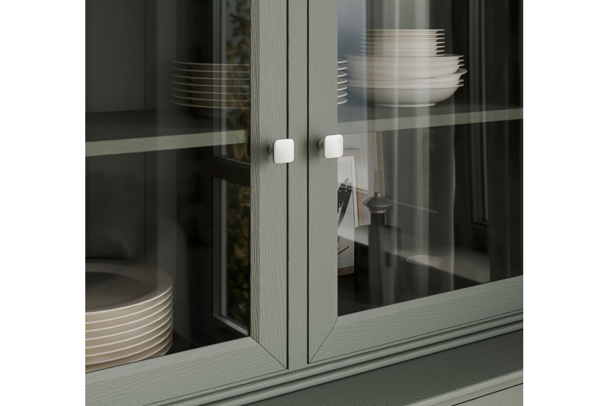 Okrugla ručica PIAZZA inox  - brušeni čelik