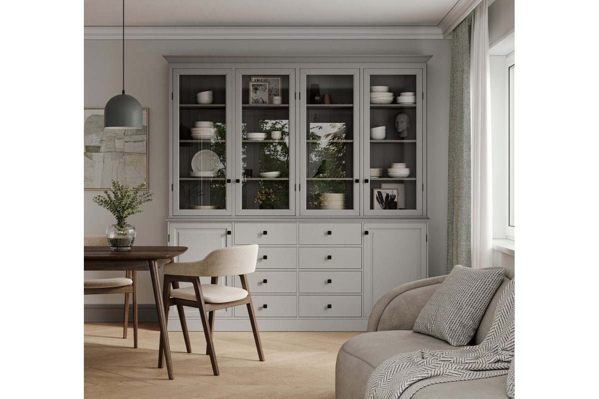 Okrugla ručica PIAZZA crna mat