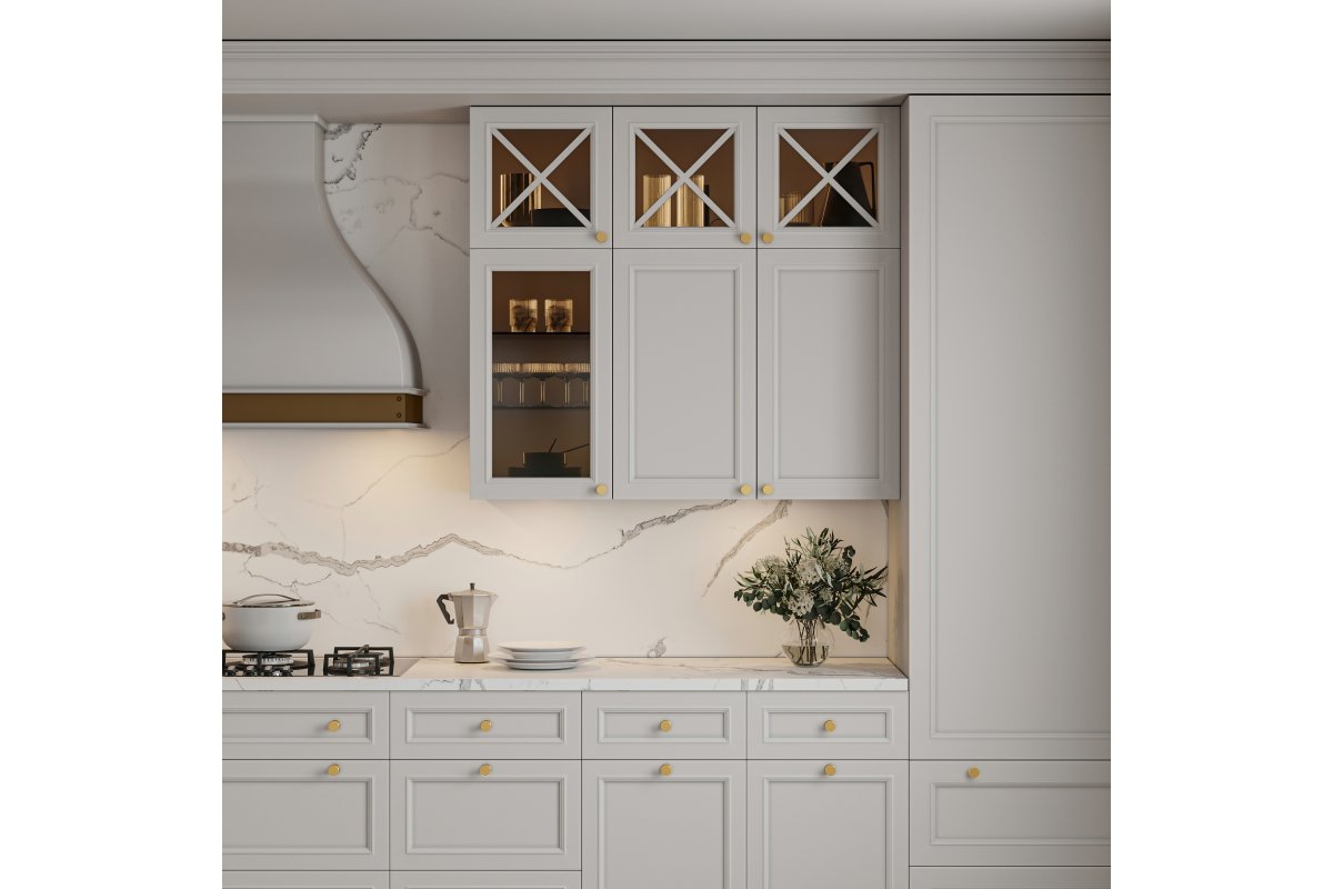 Okrugla ručica RING brušeno zlato