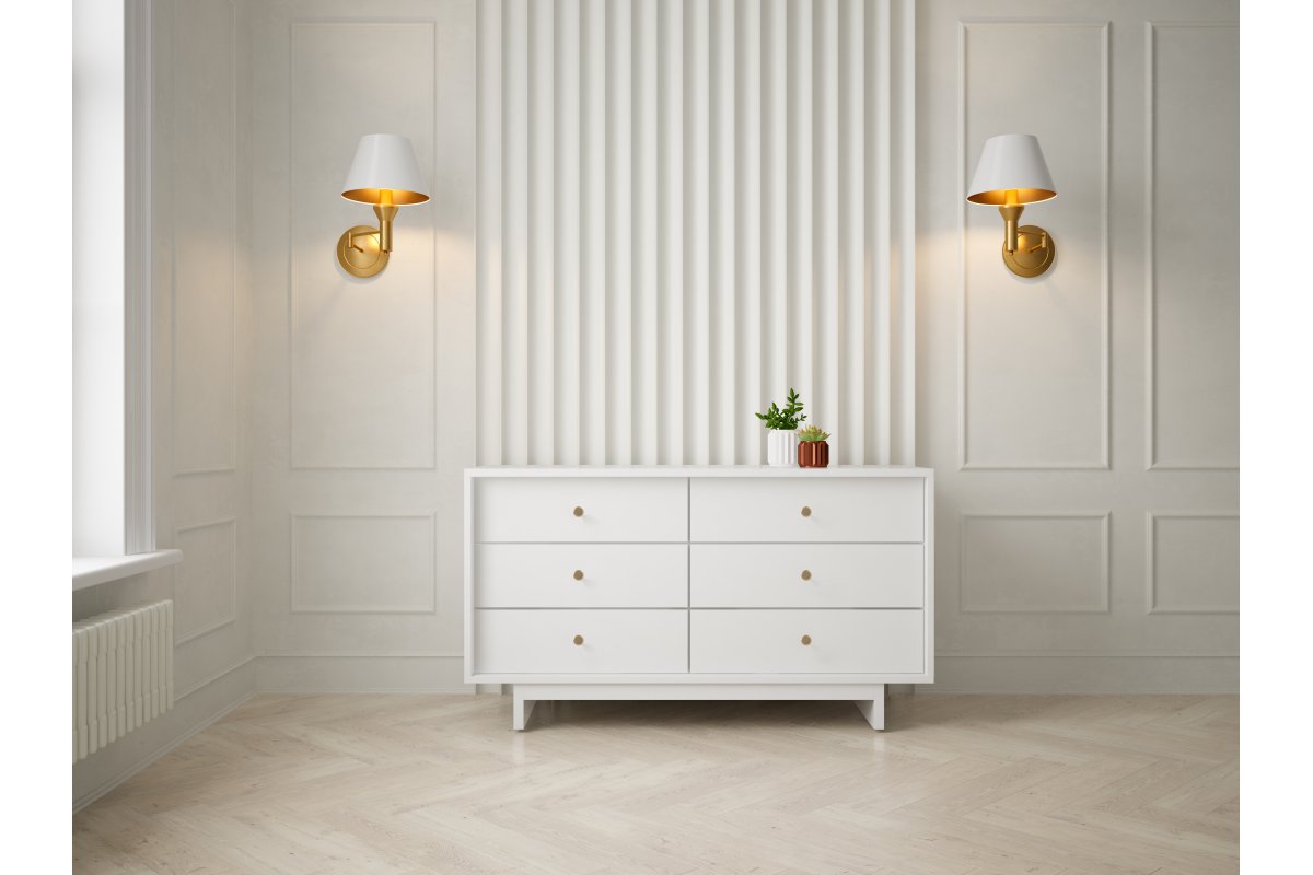 Dugme ručkica SONET, brušeno zlato