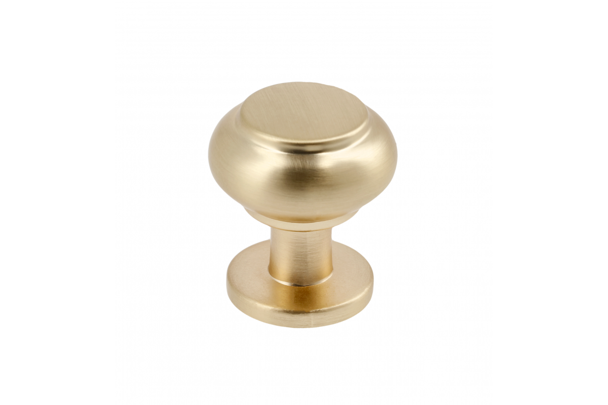 Dugme ručkica STILO, brušeno zlato