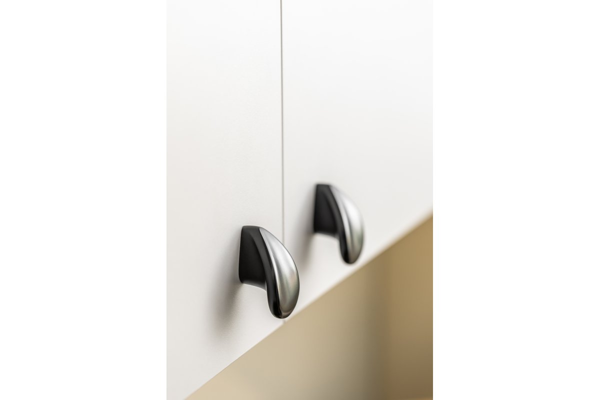 Gumb ručkica VENICE mat crna