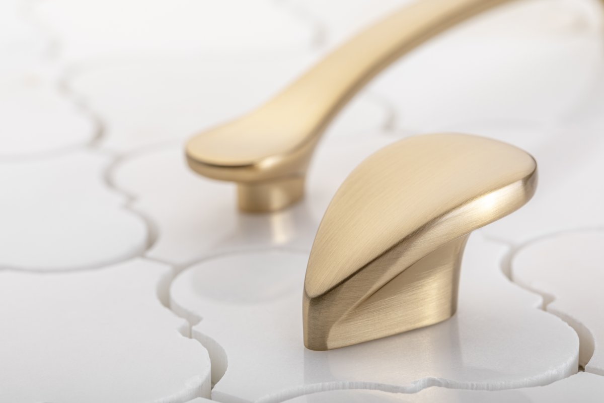 Gumb ručkica VENICE šampanjac