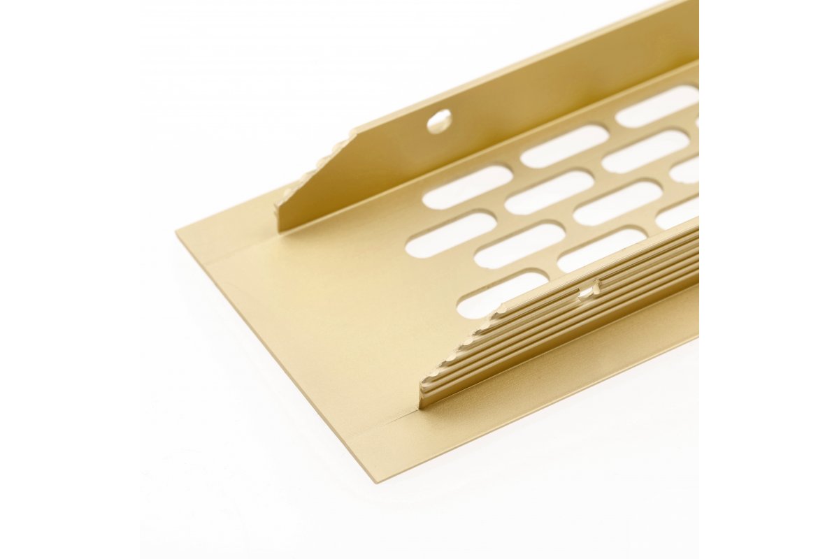 Rešetka W60 kratka, zaobljena, 60 x 245, zlatna