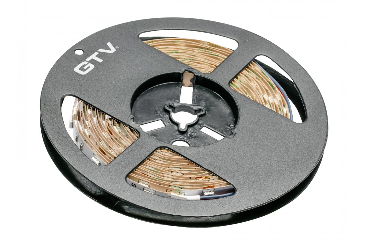 Led traka Flash RGB, 150 LED, 36W bez silikona, 10mm, Rola 5m, 12V