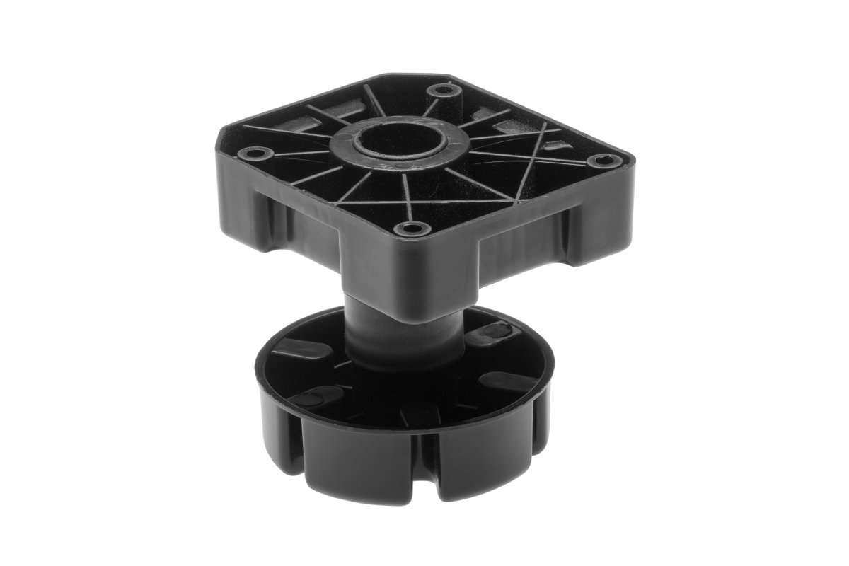 Nogica s regulacijom , h 85-125mm, 450 kg, crna