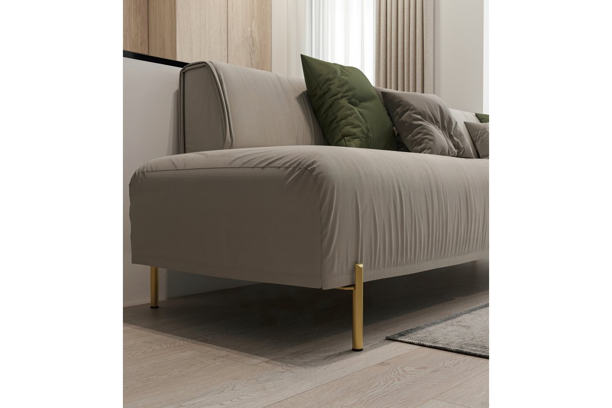 Noga RONDA, visina 150 mm, brušeno zlato