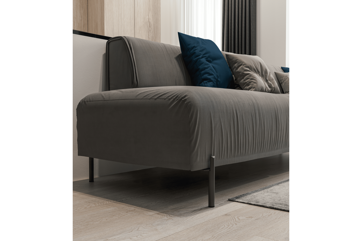 Noga RONDA, visina 180 mm, brušeno zlato