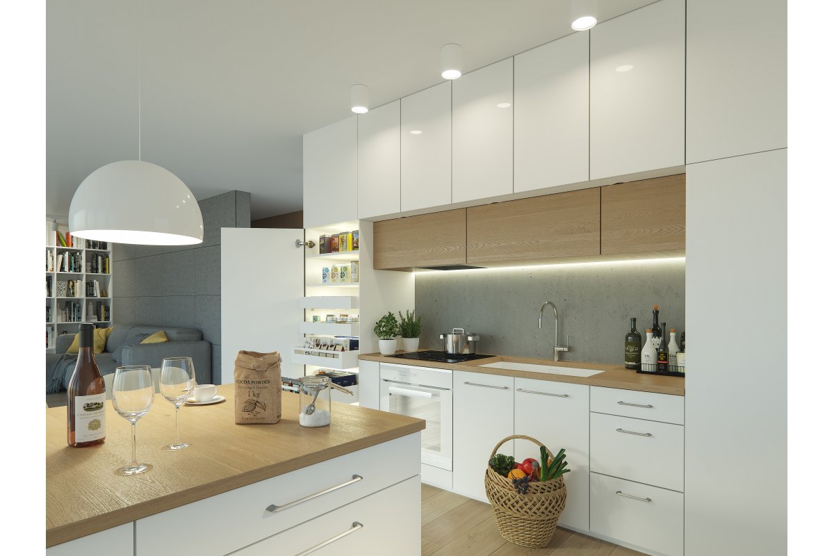 AXIS PRO L-500 VISOKI, BIJELI, H167