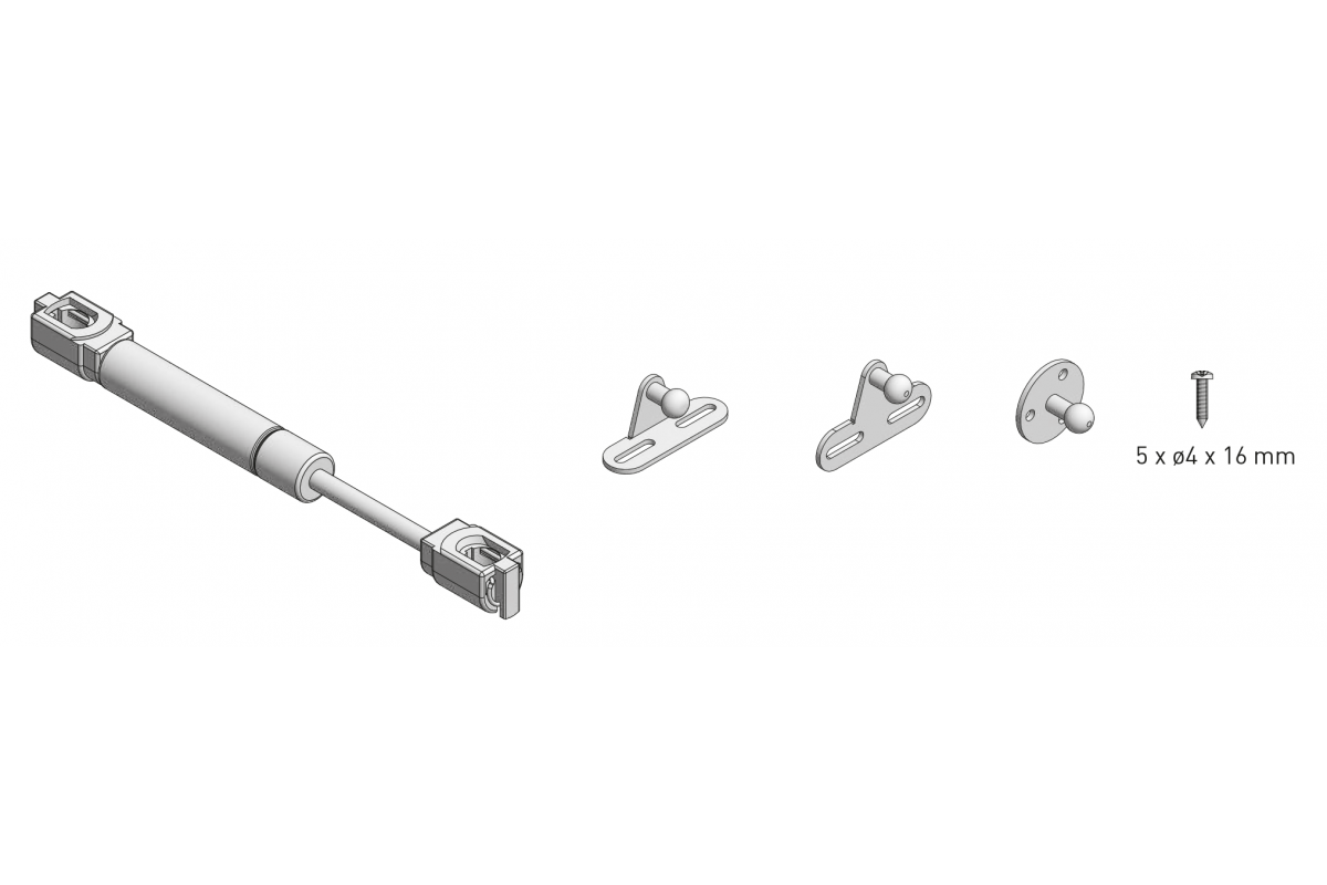 Plinski podizač PG-00 kratki 60 N  L-160 мм