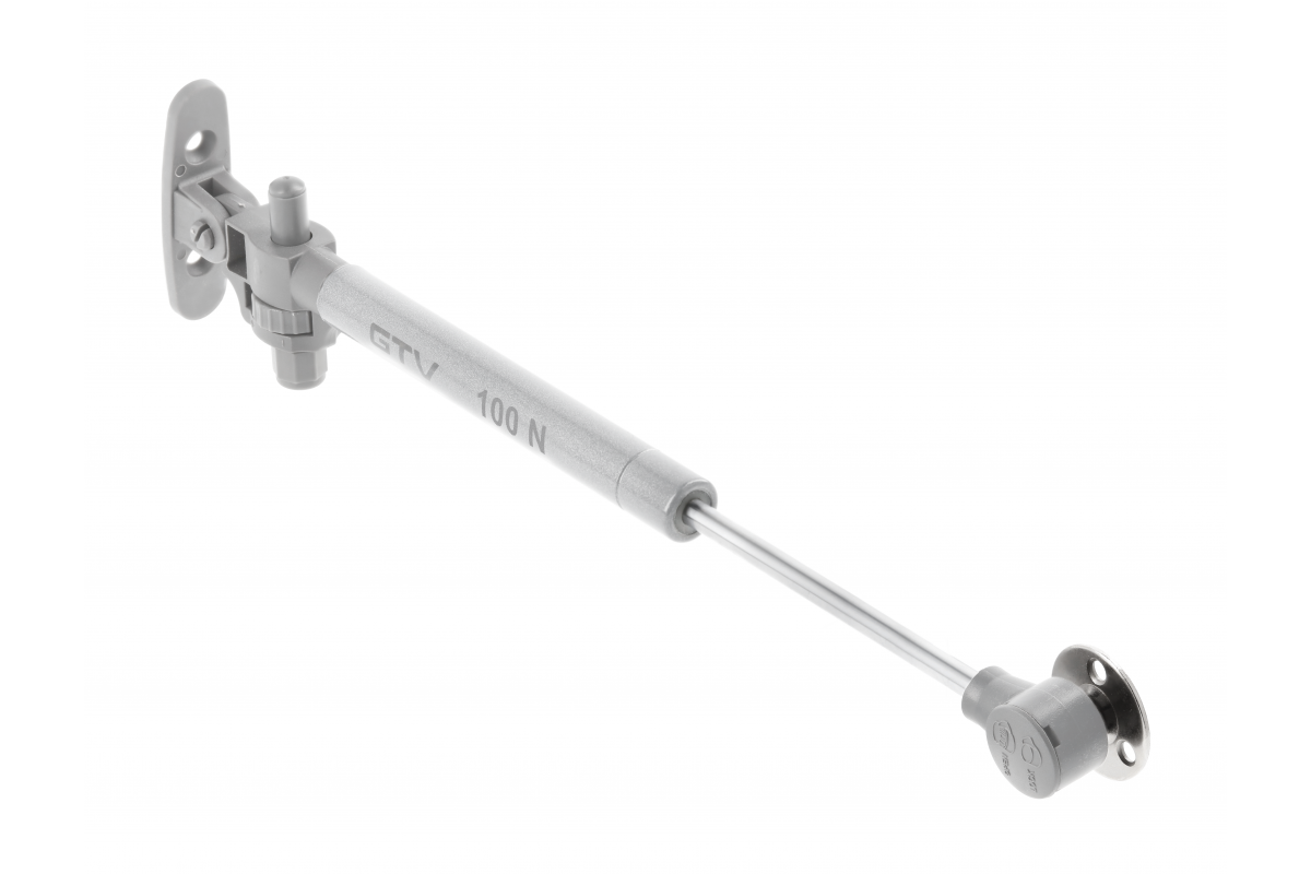 Plinski podizač s usporivačem 100N, sivi