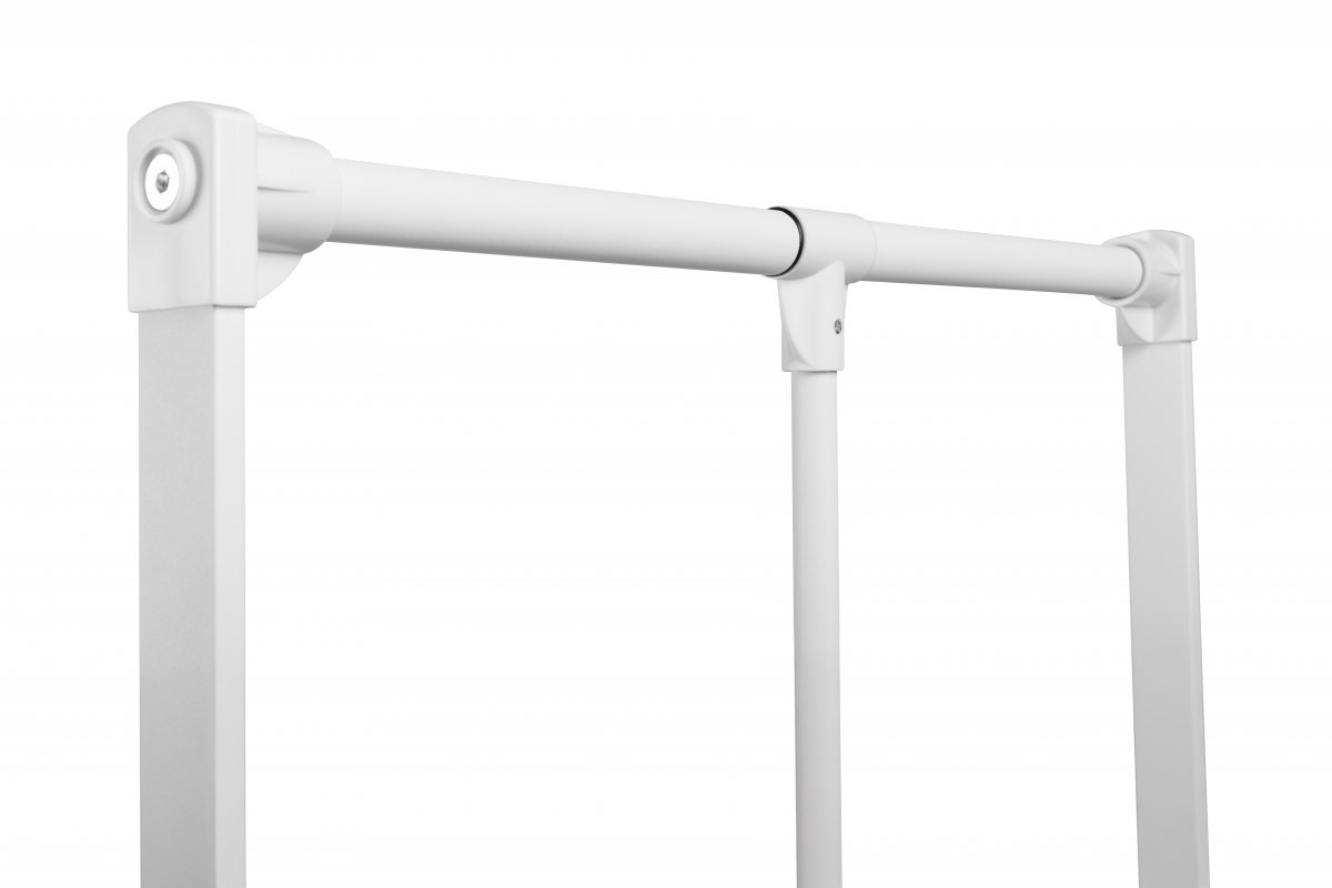 Garderobni lift 45/60, čelik- 100% bijeli