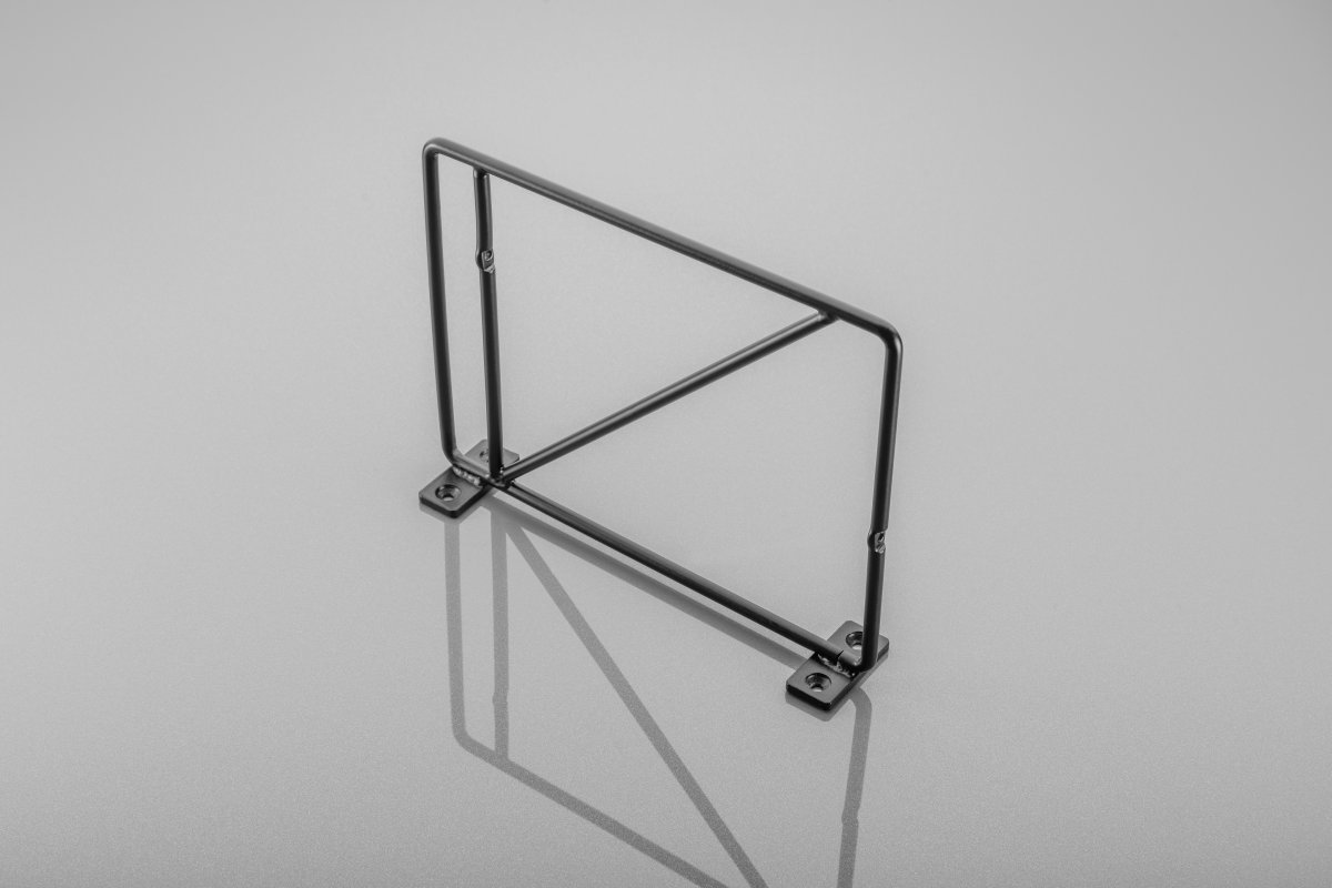 Nosač police ROD, 21x16 cm, crni mat