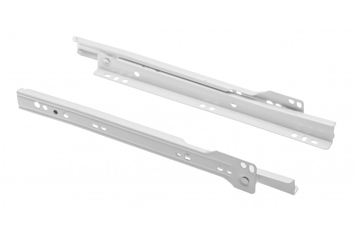 Samouvlačna vodilica ladice GTV PRESTIGE L-550 1,2  mm - bijela