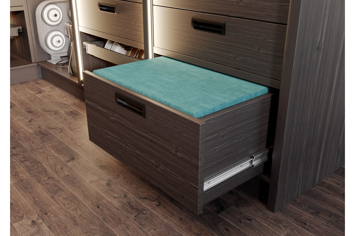 Aluminijska ručkica WPY 326 (L-96) crna eloksirana