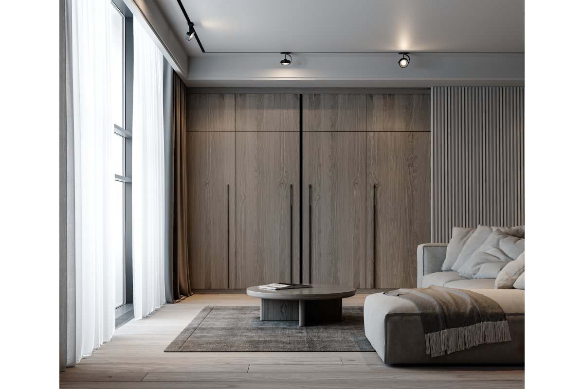 EXTEND aluminijska ručka, L=1200 mm, crna mat