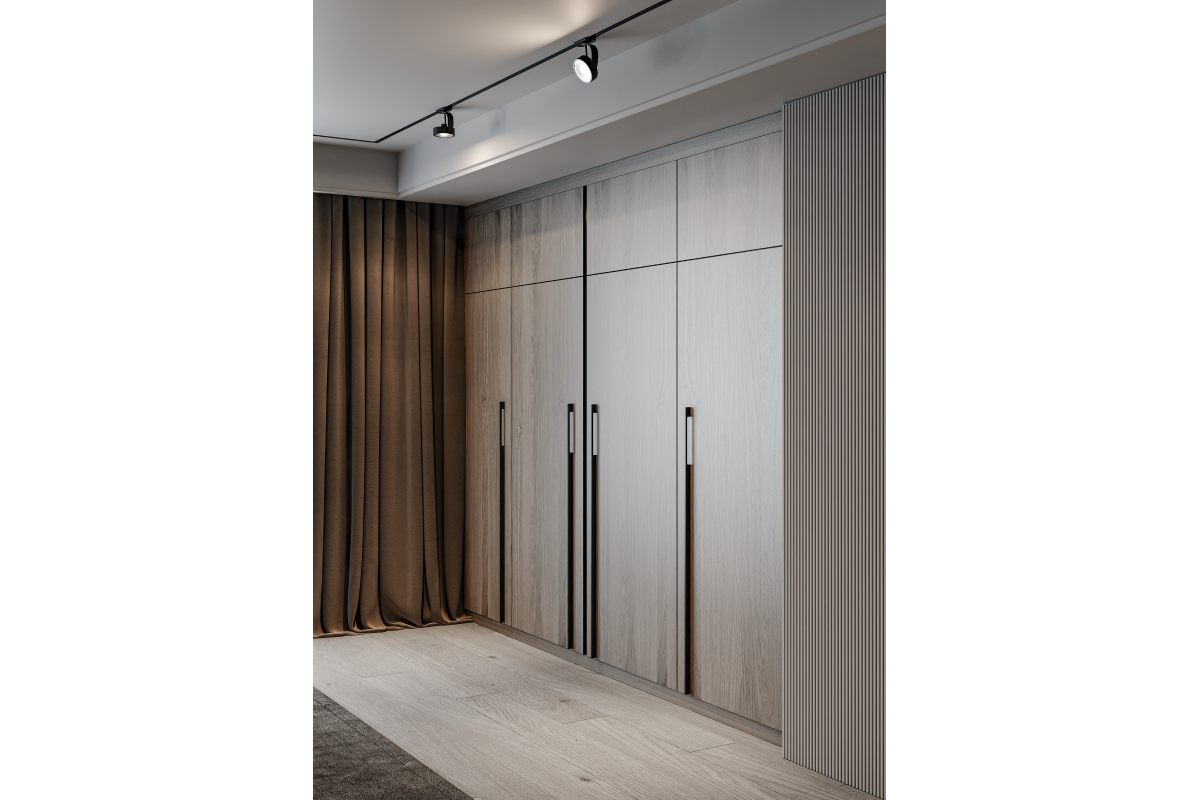 Aluminijska ručka EXTEND, L=1200 mm, brušeno svijetlo zlato