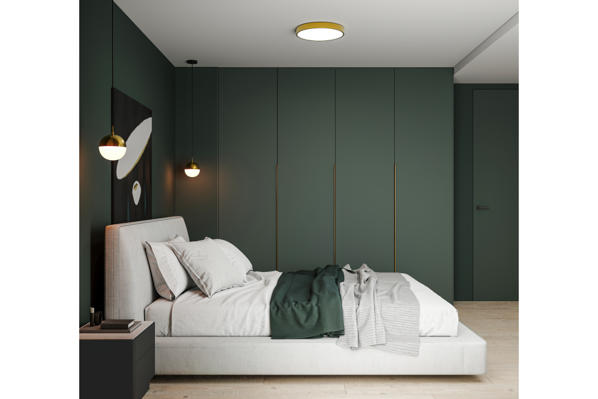 HEXA LONG aluminijska ručka, L=1200 mm, svijetlo brušeno zlato