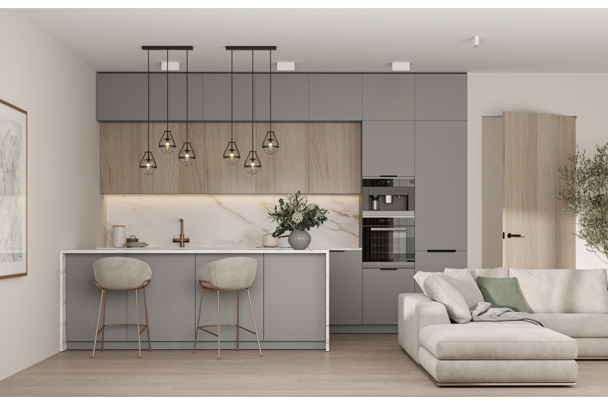 HEXA aluminijska ručka (mat crna) 160mm/190mm