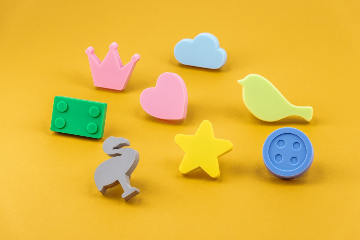 Gumena ruckica, BUTTON plava