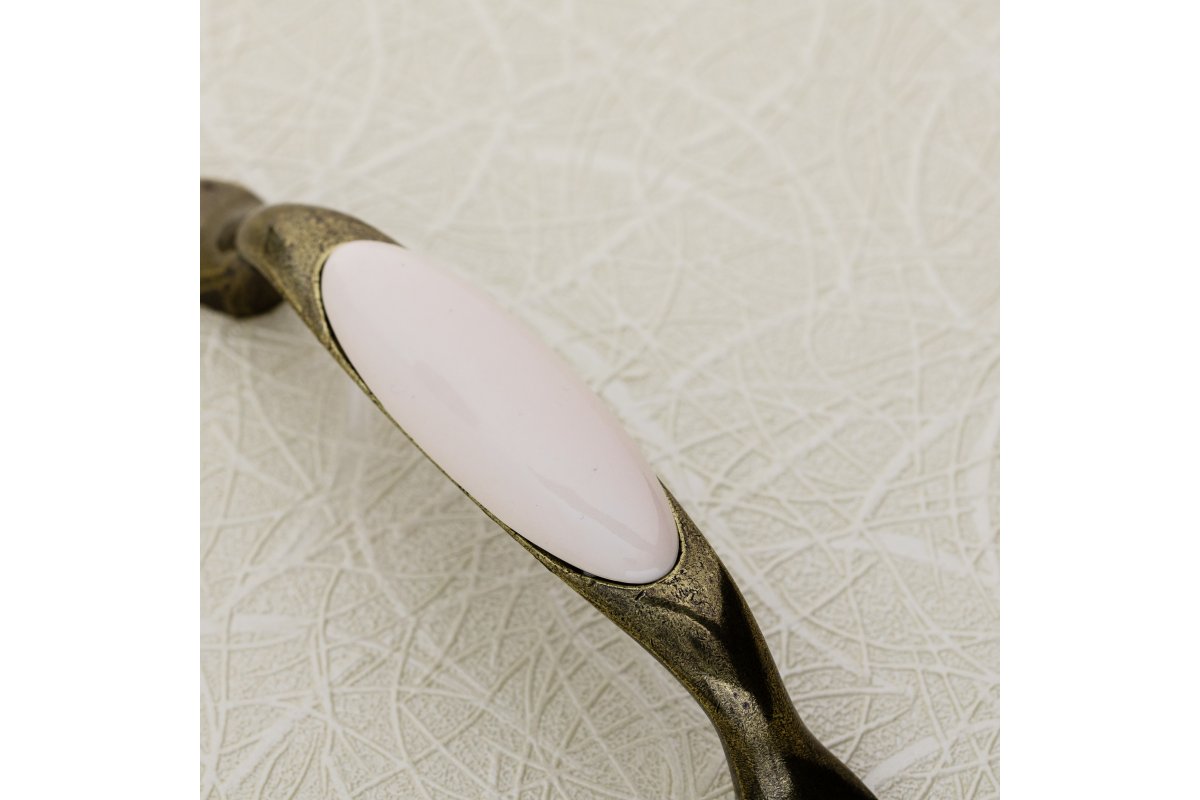 Porculanska ručkica (staro zlato) bez slikice, L-96 / WP-0728 PO