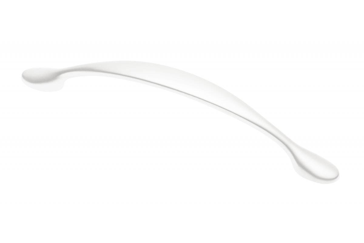 Ručkica CAMAIO , C=128mm, bijeli mat