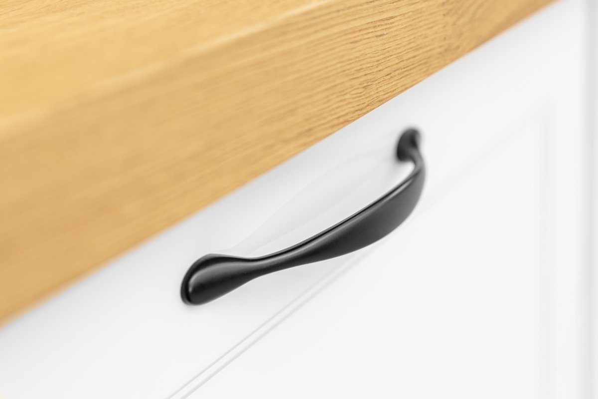 Ručkica CAMAIO , C=96mm, crni mat