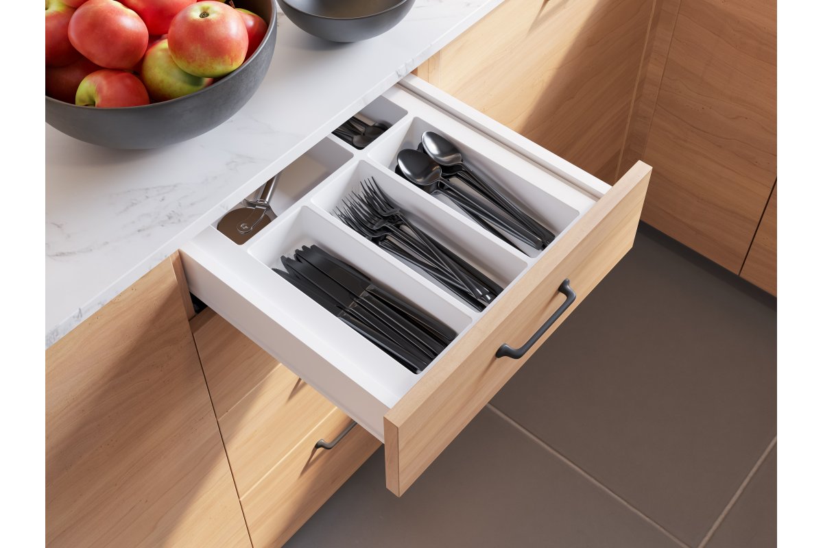 Ručkica FABRICIO C=128 mm mat crna