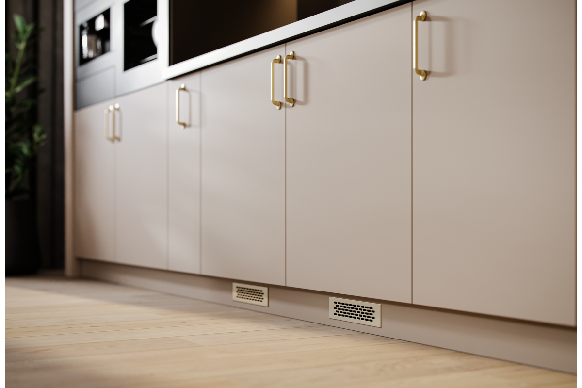 Ručkica FABRICIO C=320 mm brušeno zlato