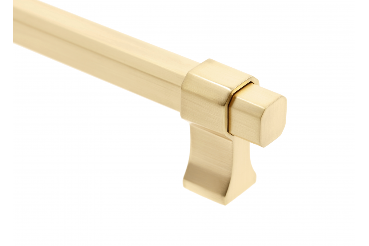 Ručkica  IMPERIAL, C=160 mm, L=194 mm, ZnAl, četkano zlato