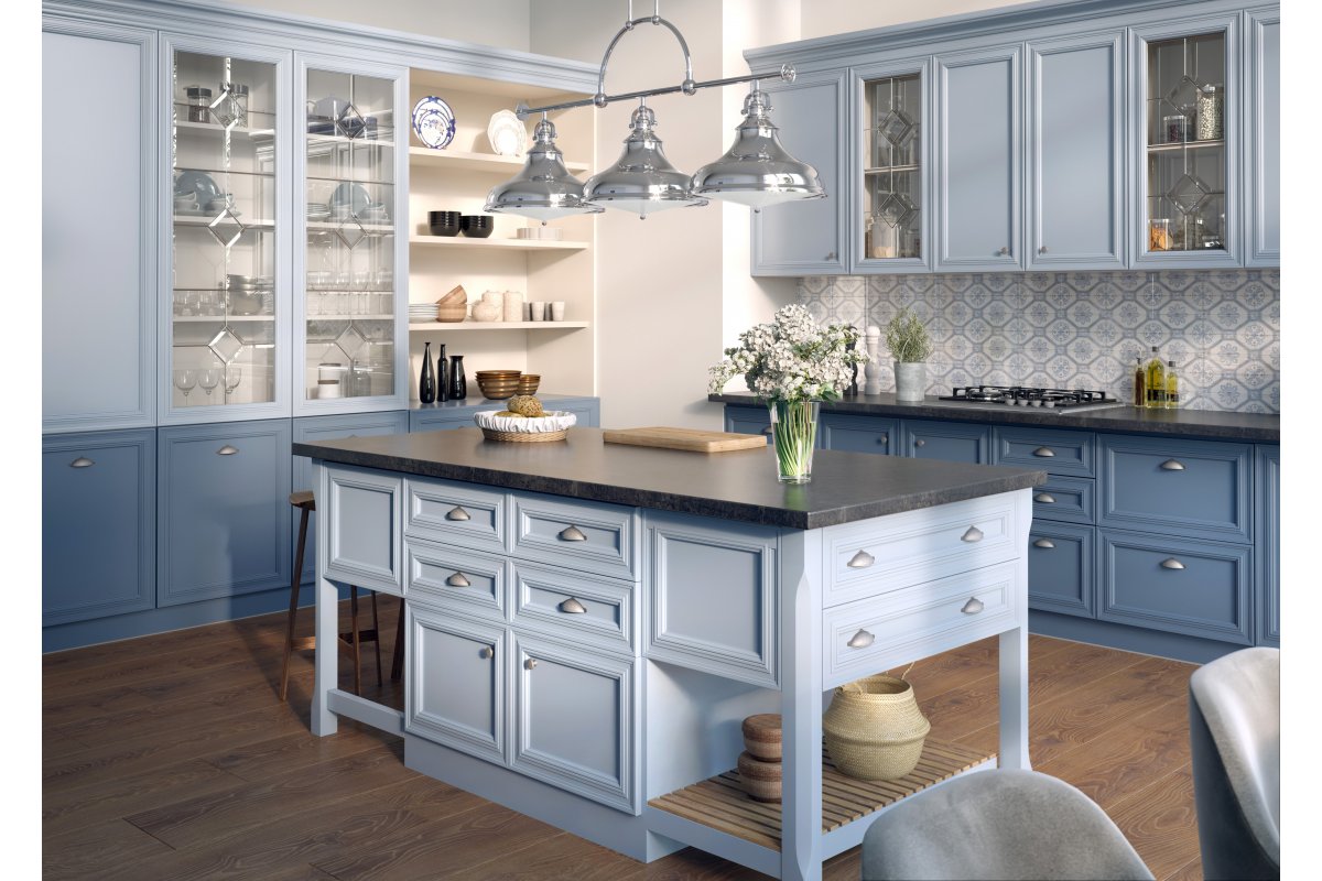 Ručkica MARSALA C=64mm, antičko srebro