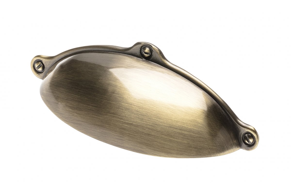 Ručkica MARSALA C=64mm, četkana antička bronca