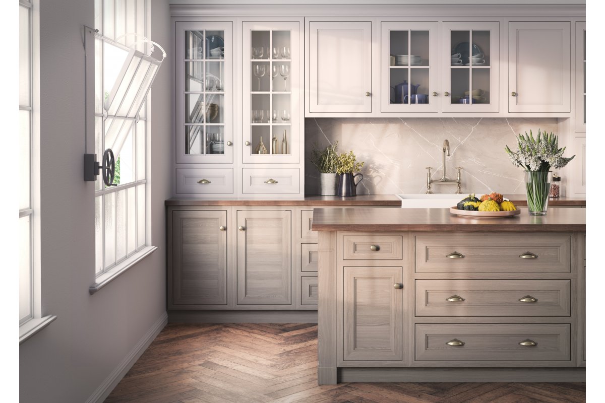 Ručkica MARSALA C=64mm, četkana antička bronca