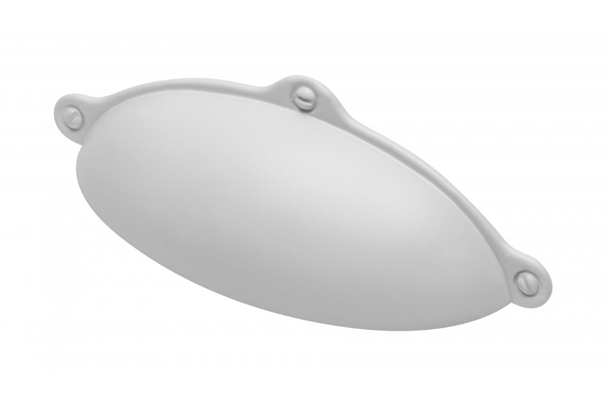 Ručkica MARSALA C=64mm, mat bijela