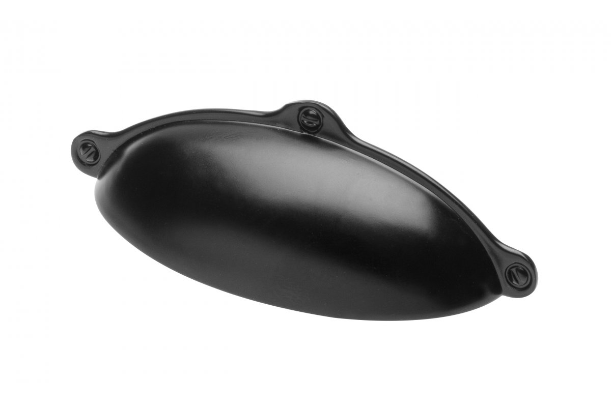 Ručkica MARSALA C=64mm, mat crna