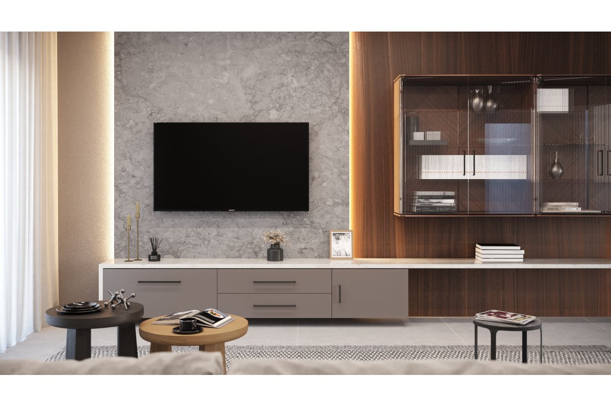 Ručkica  NYXA, C=128 mm, L=138 mm, ZnAl, crna