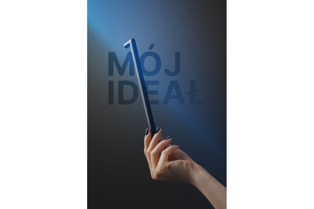 Ručkica  NYXA, C=128 mm, L=138 mm, ZnAl, crna