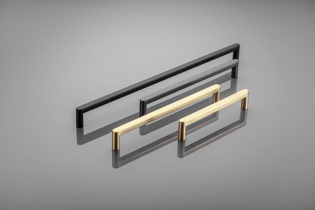 Ručkica  NYXA, C=320 mm, L=330 mm, ZnAl, četkano zlato