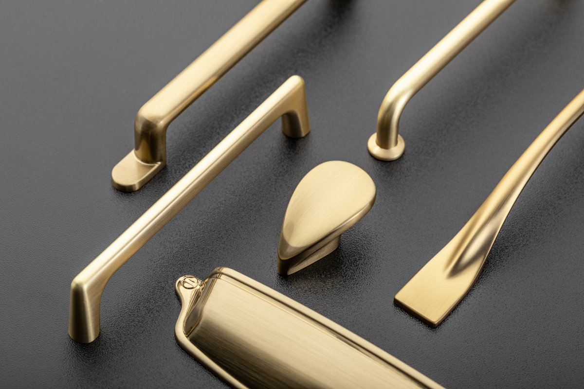 Ručkica OTTO C=160 mm šampanjac