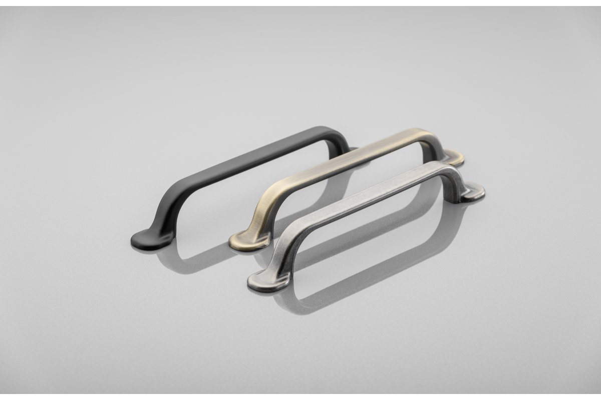 Ručkica RETRIS C=128 mm mat crna