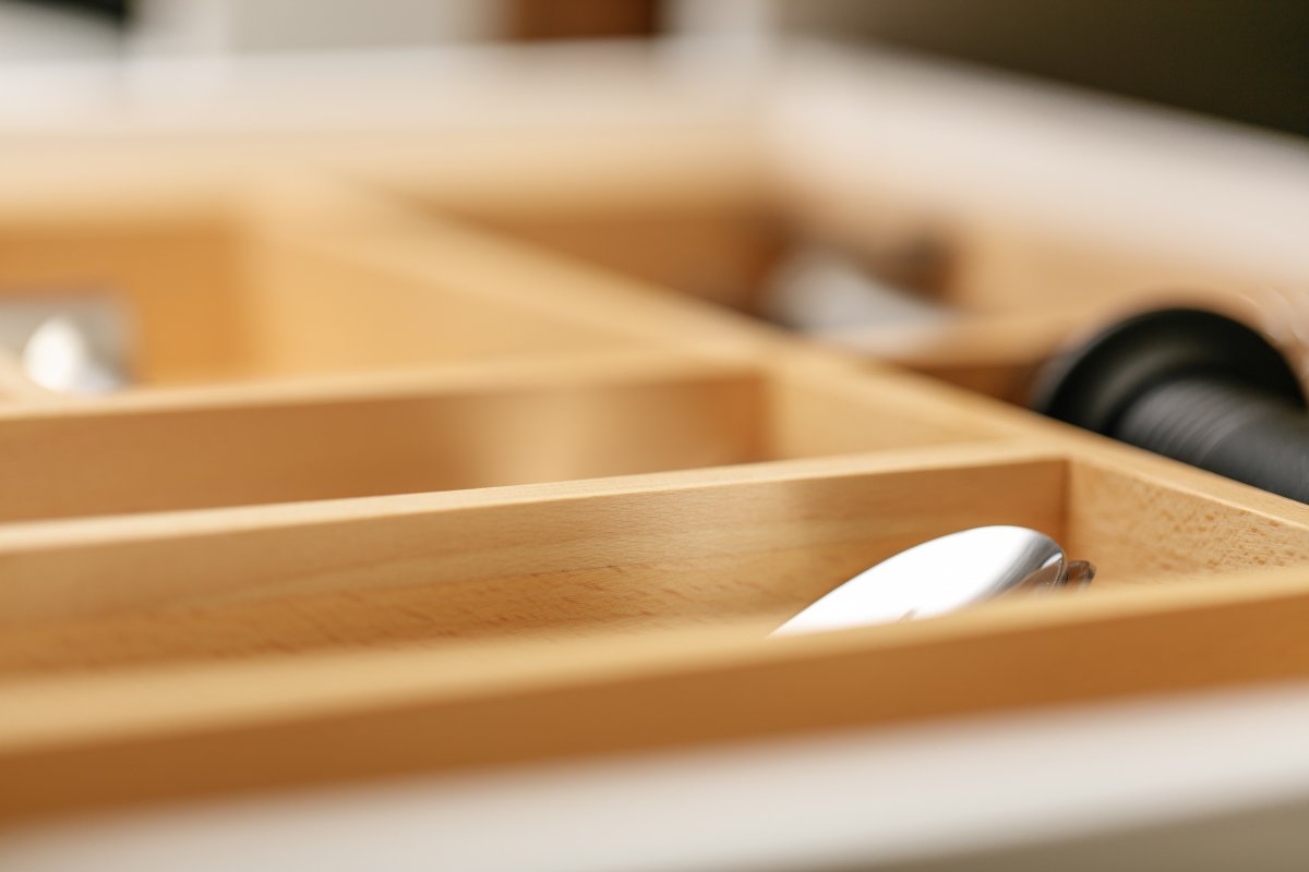 Drveni organizator za Modern Box / Axis L=500mm, prilagodljivi