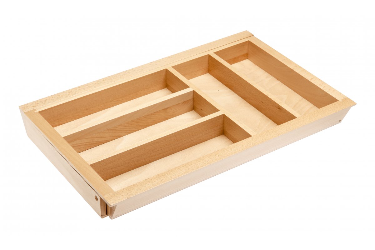 Drveni organizator za Modern Box / Axis L=500mm, prilagodljivi