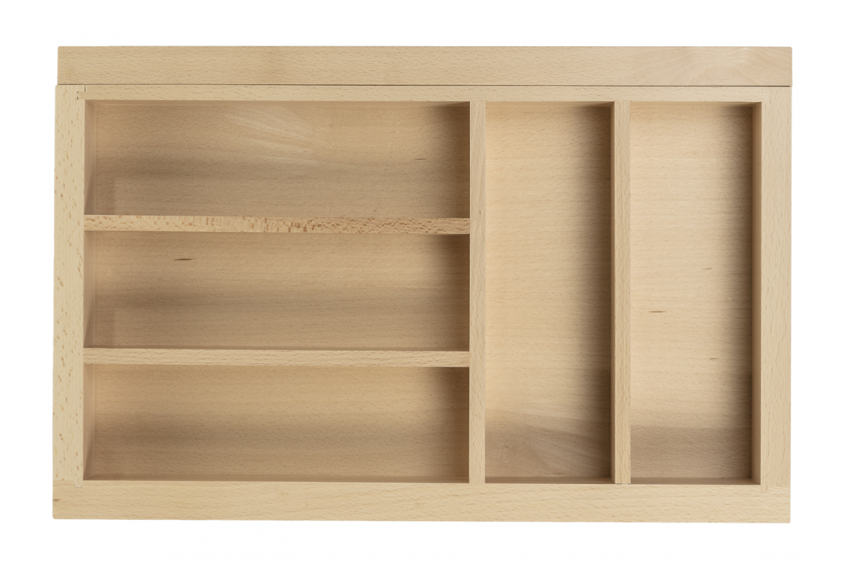 Drveni organizator za Modern Box / Axis L=500mm, prilagodljivi