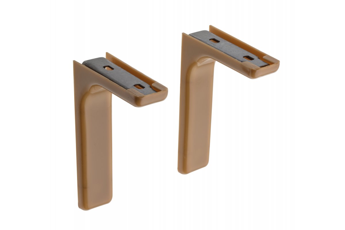 Nosač za police 24cm bijela