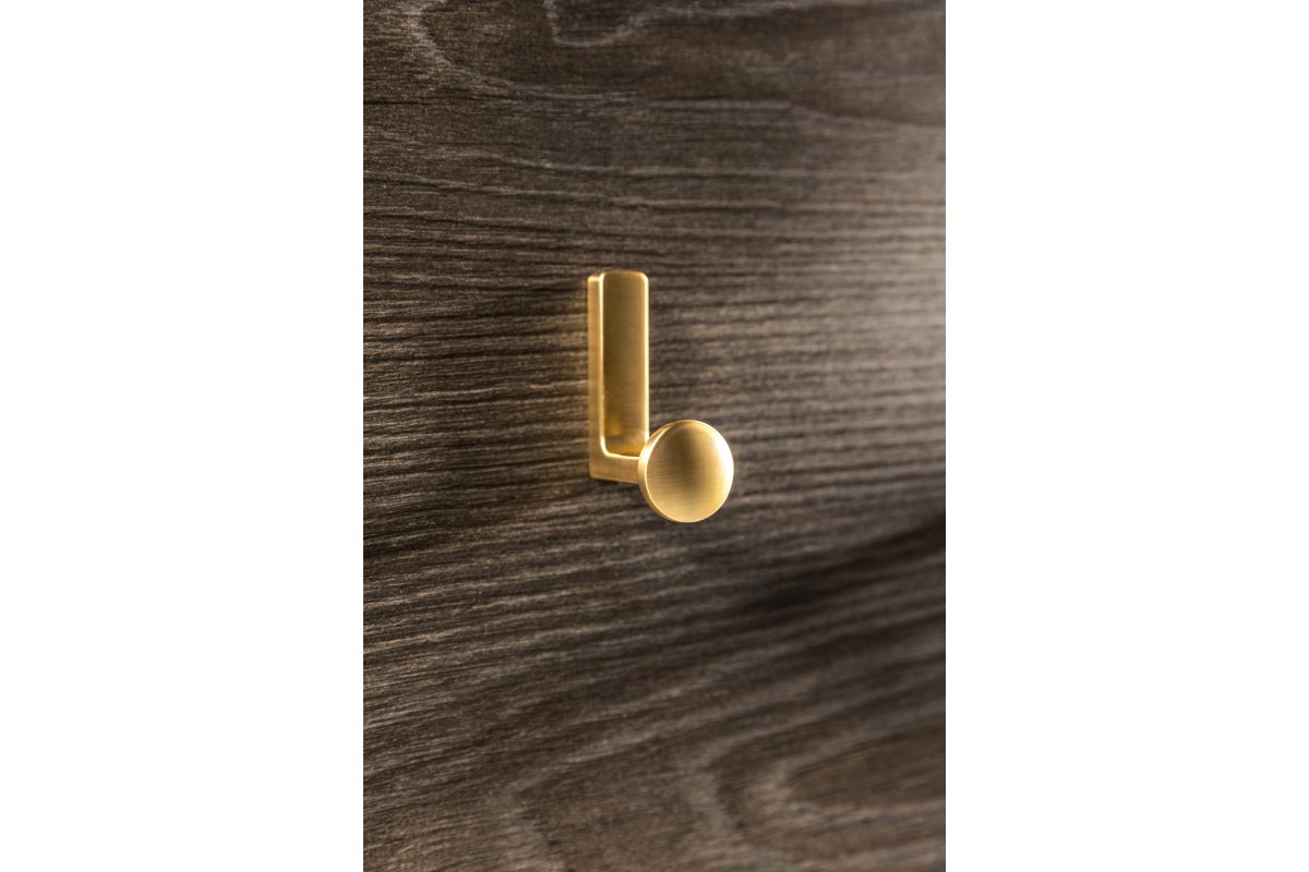 Vješalica  ARCO,  ZnAl, četkano zlato