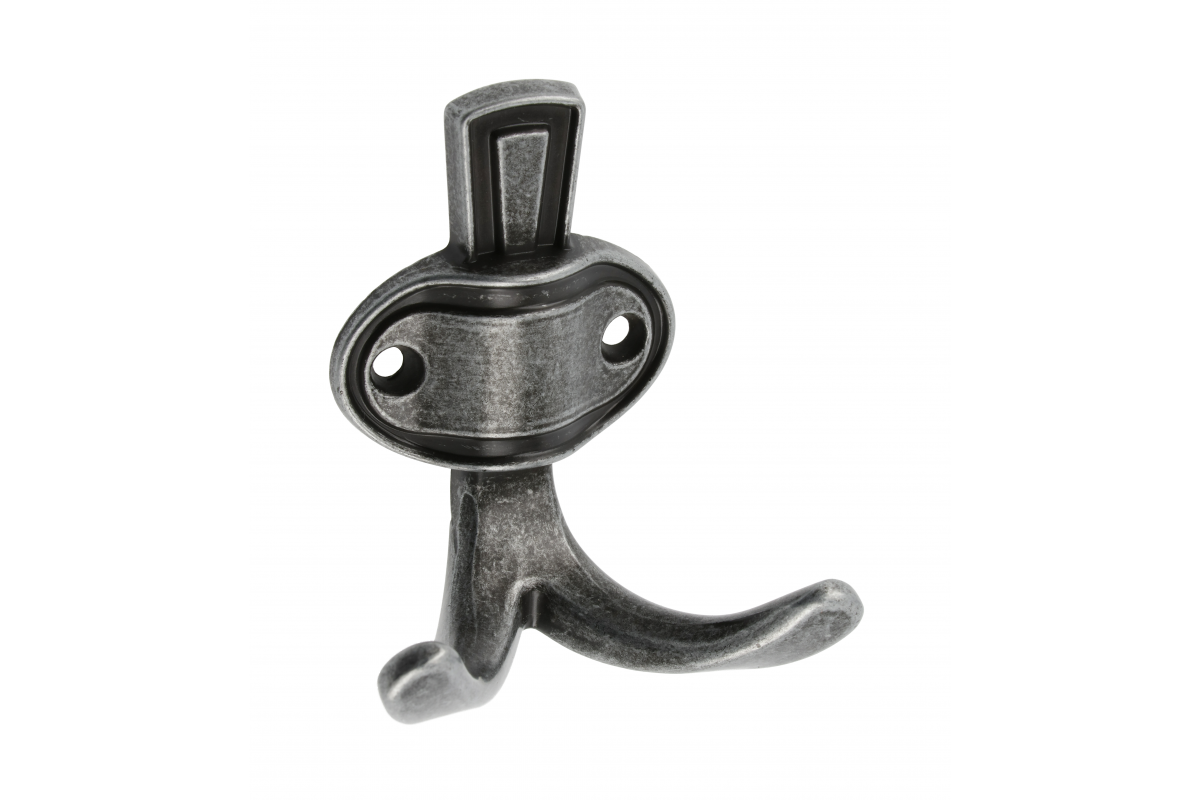 Vješalica CORUNA, mala, anticko srebro